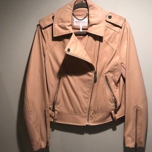 Faux leather jacket